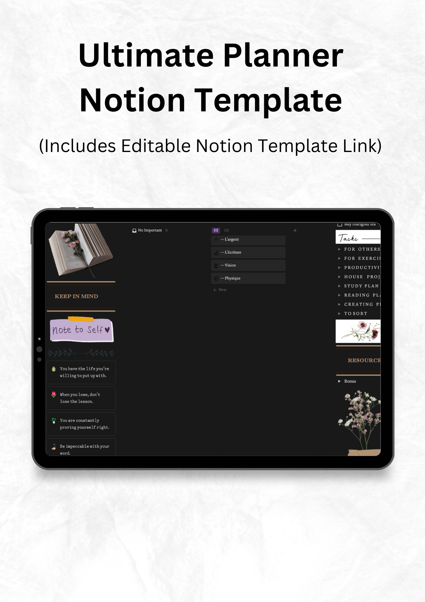 Ultimate Planner Notion Template