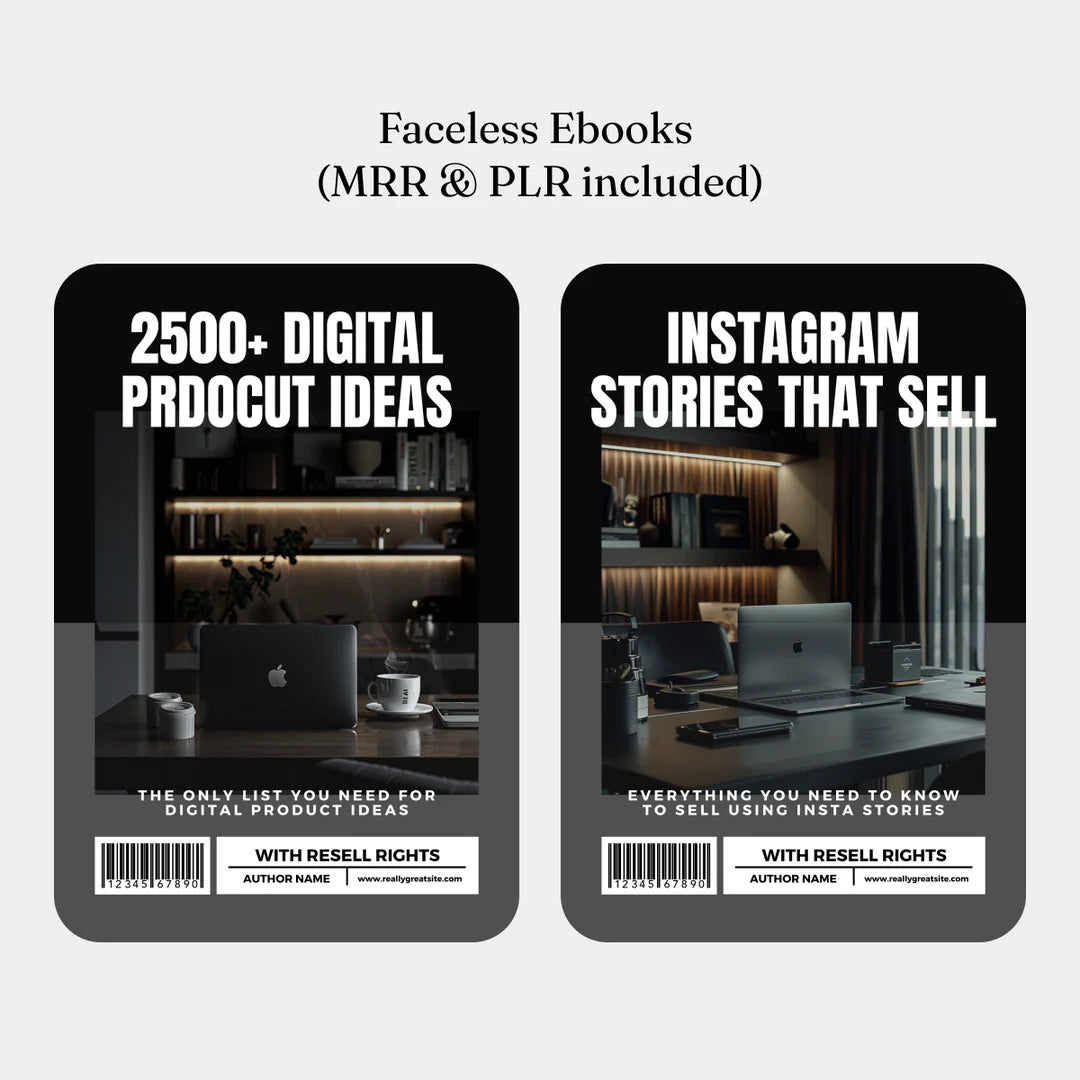 Faceless for Men - Digital Marketing Bundle