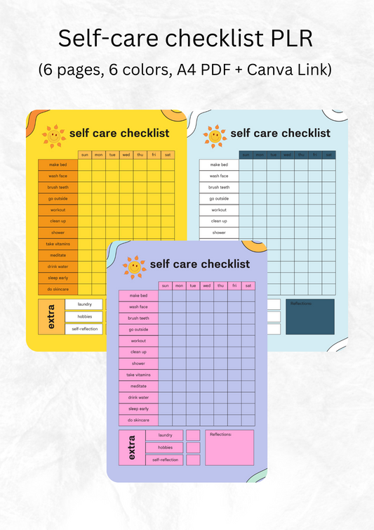 Self-care Checklist
